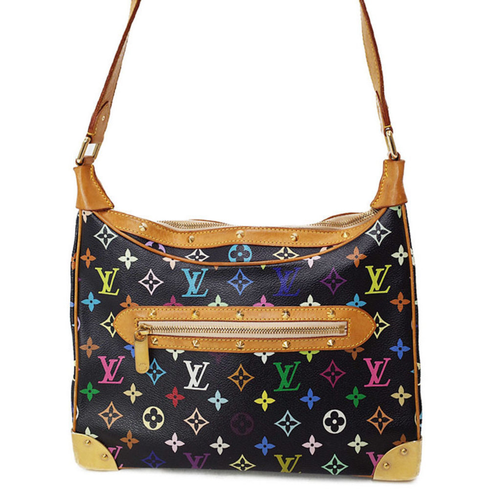 Louis Vuitton Monogram Boulogne Shoulder Bag Multicolor